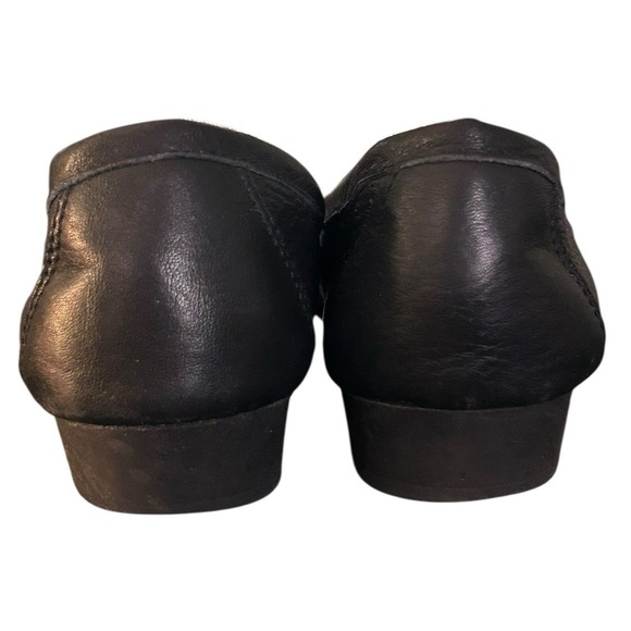 Hush Puppies Cloud 10 Leather Comfort Walking Loafers Womens Size 9N Black - Picture 7 of 12